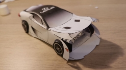 Celebrate 10 Years Of The Lexus LFA By Making Your Own Paper Scale Model