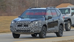 2022 Subaru Forester spied prepping for a rugged facelift