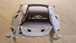 Celebrate 10 Years Of The Lexus LFA By Making Your Own Paper Scale Model