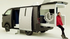 Nissan's 2021 Tokyo Auto Salon lineup includes mobile office van