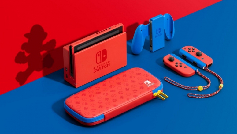 Nintendo Unveils A Super Mario Themed Nintendo Switch Console