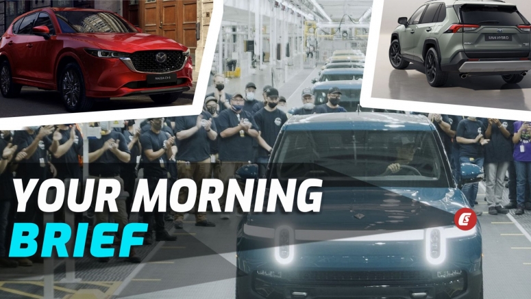 Rivian's R1T Is Finally Here, 2022 Mazda CX-5 Facelift, And RAV4 Adventure Arrives In Europe: Your Morning Brief