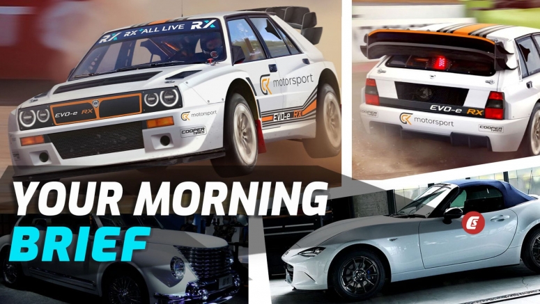 Lancia Delta EV To Rallycross, Mazda Miata Confirmed For 2022 Refresh, And Retro WEY: Your Morning Brief