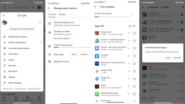 How To Uninstall Multiple Android Apps At Once
