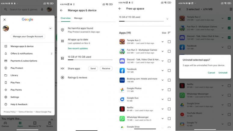 How To Uninstall Multiple Android Apps At Once