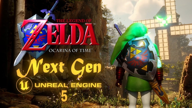 The Legend Of Zelda: Ocarina Of Time In Unreal Engine 5 Looks Like A Completely Different Game