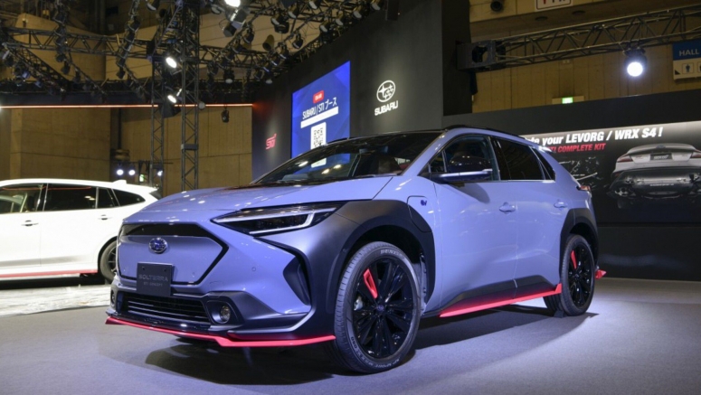 2022 Subaru Solterra STI concept revealed, not what you expect