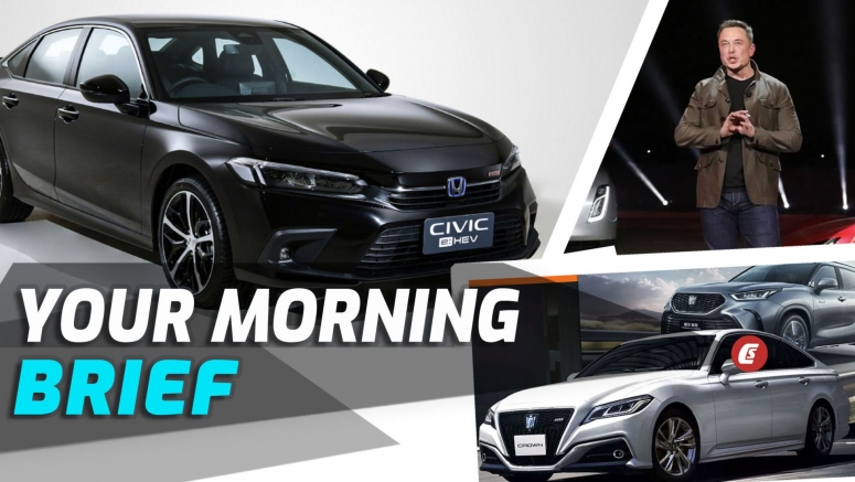 2023 Honda Civic Hybrid, Toyota Crown SUV In The Works, And Musk Vs Twitter: Your Morning Brief