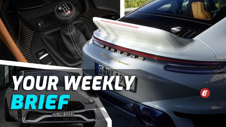 2023 Porsche 911 Sport Classic, 2023 Toyota GR Supra Manual, And 2023 Mercedes-AMG C 43: Your Weekly Brief