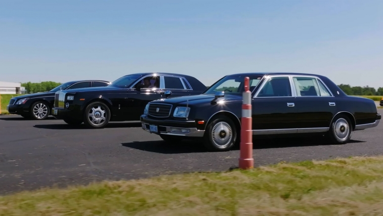 Toyota Century Vs. Rolls-Royce Phantom Vs. Maybach 57S Is An Ultra-Luxury V12 Sedan Showdown