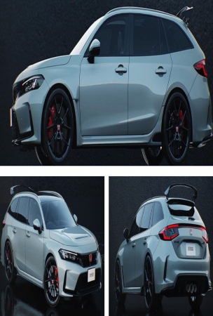 A 2023 Honda Civic Type R Sport Wagon Would Be Epic, Too Bad It's Just A Render A 2023 Honda Civic Type R Sport Wagon Would Be Epic, Too Bad It's Just A Render