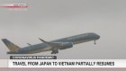 Japan charter flight leaves for Vietnam