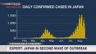 Expert: Japan in second wave of outbreak