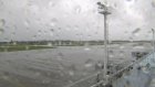 Hundreds of flights canceled due to typhoon