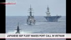 Japanese marine fleet makes port call in Vietnam