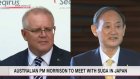 Suga, Morrison discuss free and open Indo-Pacific