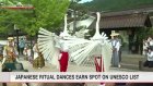 Japanese ritual dances earn spot on UNESCO list