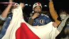 Soccer fans in Tokyo delighted at Japanese team's victory