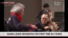 Ozawa leads orchestra for first time in 3 years